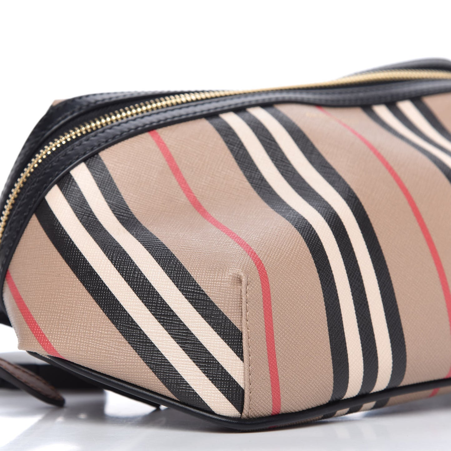 E-Canvas Icon Stripe Sonny Bum Bag Archive Beige