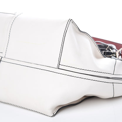 Proenza Schouler Calfskin Curl Satchel Optic White 11 of 12