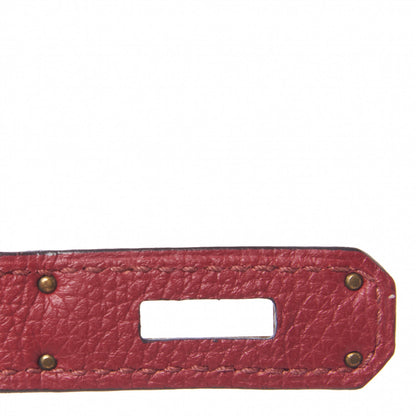 Hermes Togo Birkin 30 Rouge Grenat 27 of 31