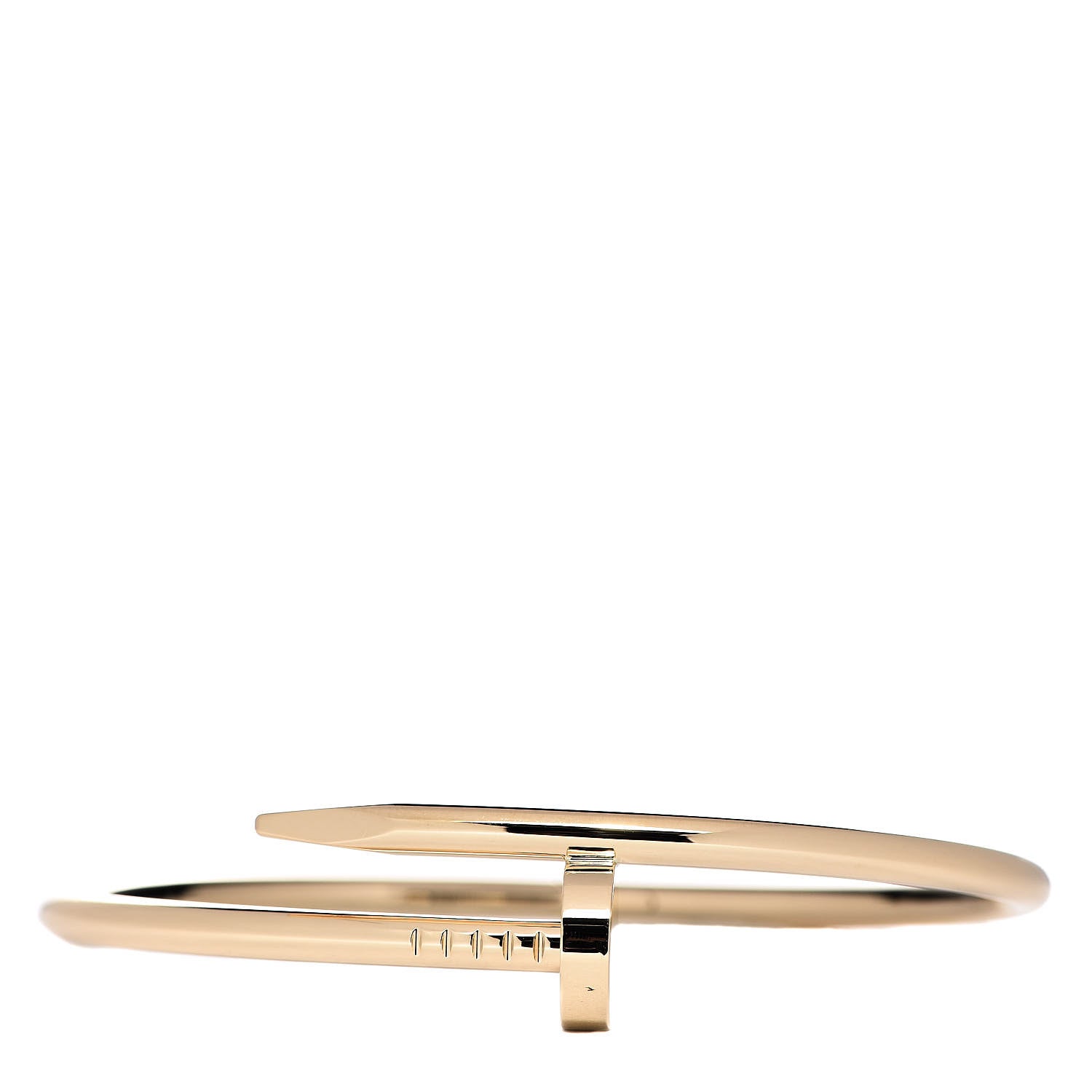 Cartier 18K Yellow Gold Juste Un Clou Bracelet 18 1 of 5