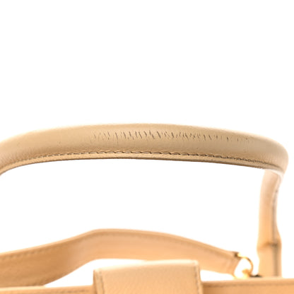 Chanel Calfskin Cerf Executive Shopper Tote Beige 12 of 23
