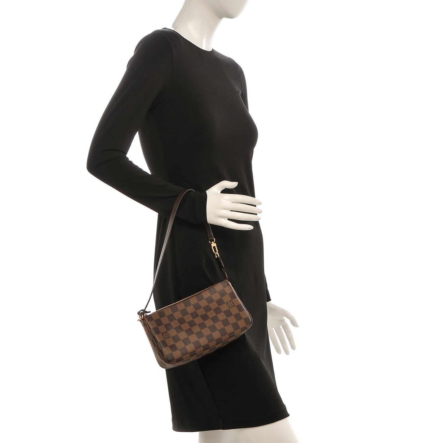 Louis Vuitton Damier Ebene Pochette Accessories NM 2 of 8