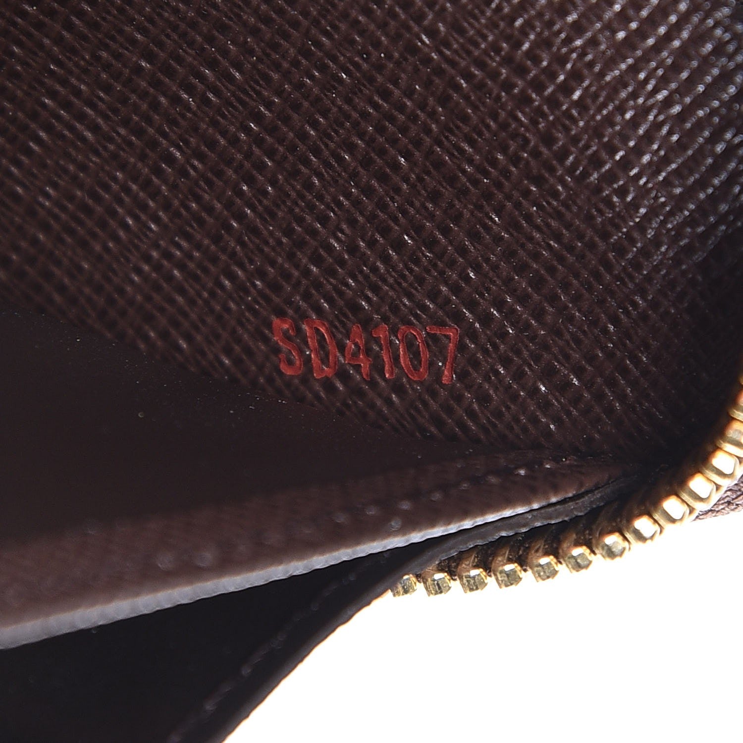 Louis Vuitton Damier Ebene Zippy Wallet 7 of 7