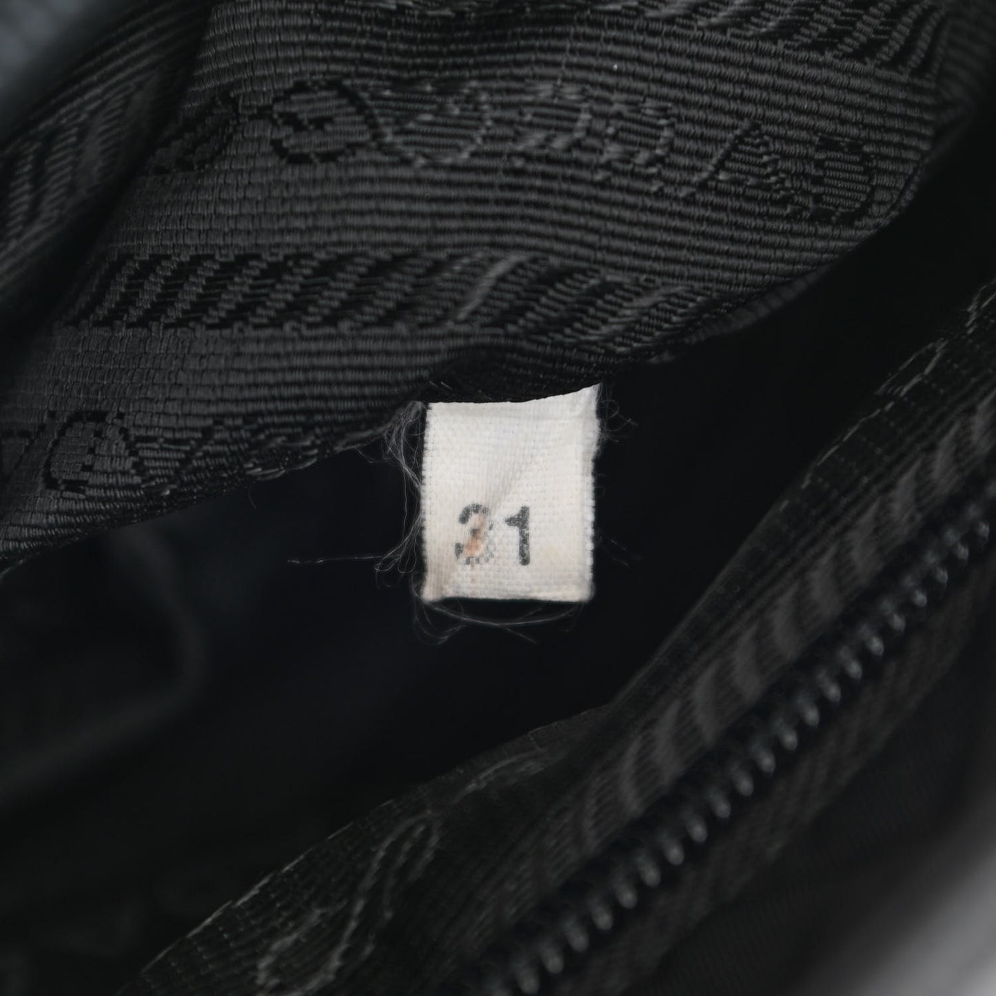 Nylon Vela Shoulder Bag Black