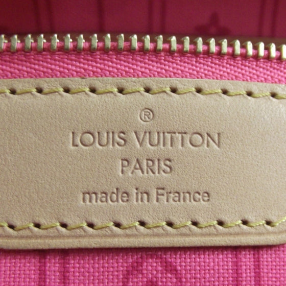 Louis Vuitton Monogram Roses Neverfull MM 8 of 9