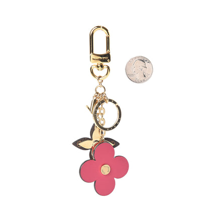 Louis Vuitton Monogram Blooming Flowers Bag Charm Key Holder Brown 2 of 3