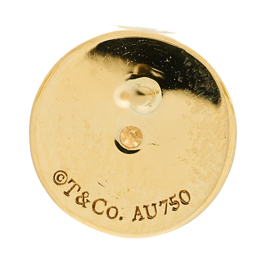 18K Yellow Gold Diamond Mini Atlas Earrings