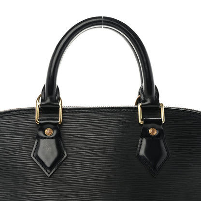 Louis Vuitton Epi Alma PM Black 8 of 13