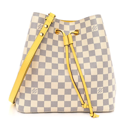Louis Vuitton Damier Azur Neonoe MM Pineapple 1 of 10