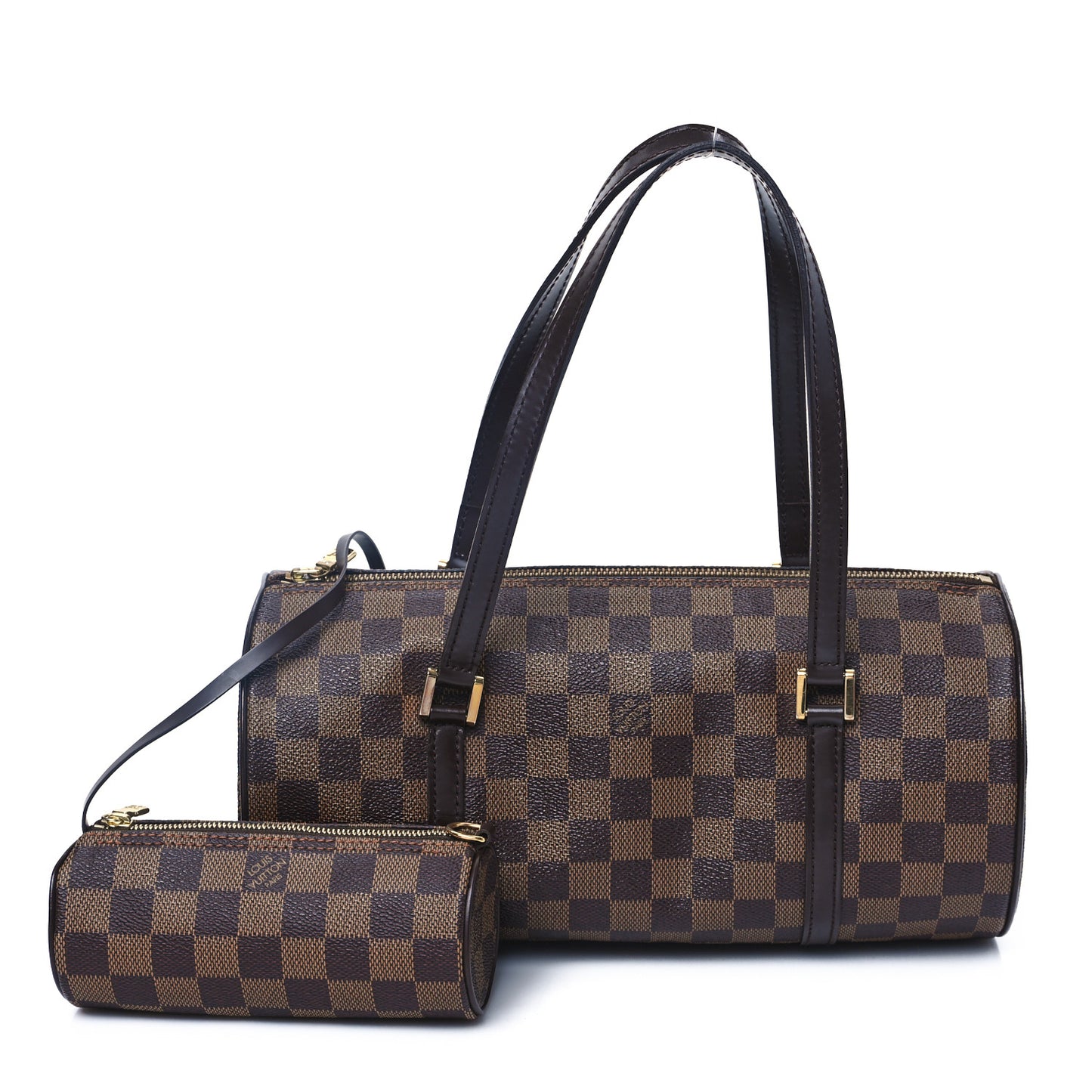 Damier Ebene Papillon 30 With Companion