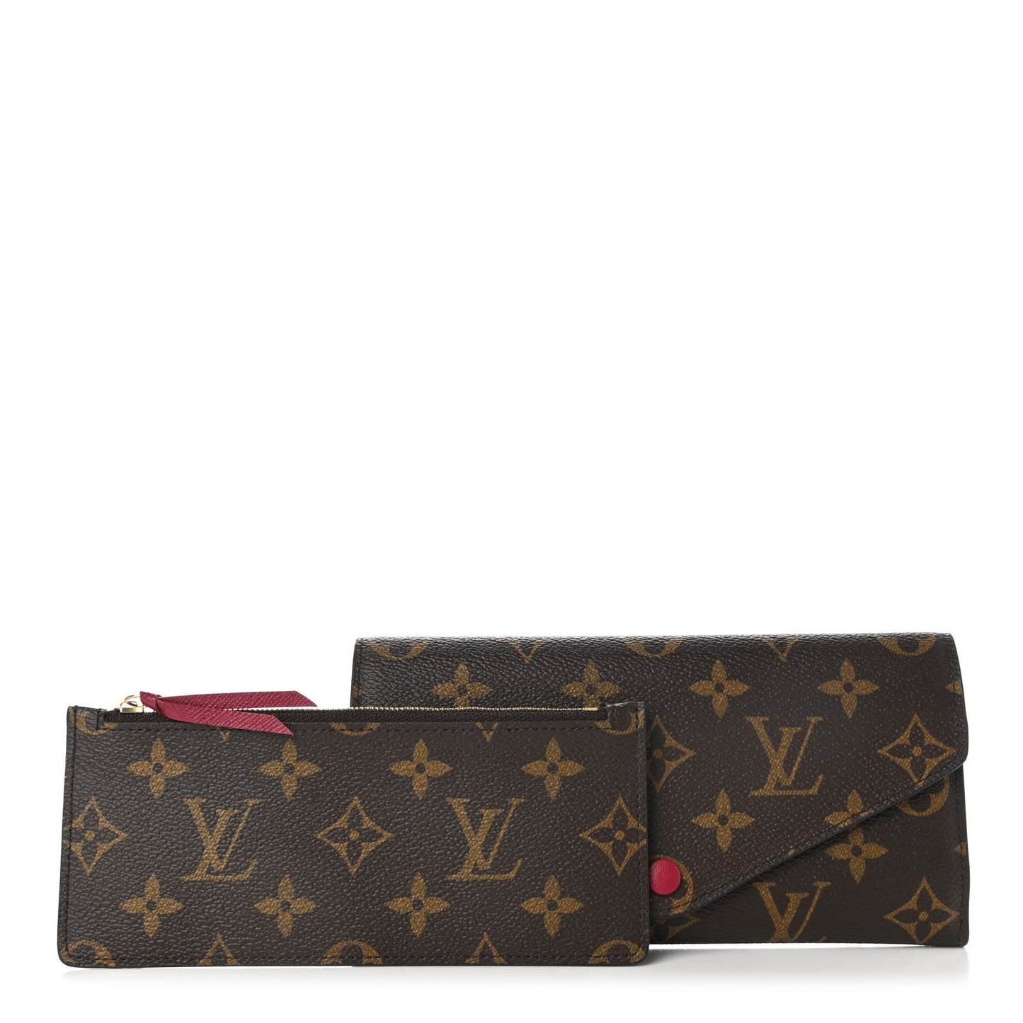 Monogram Josephine Wallet Fuchsia
