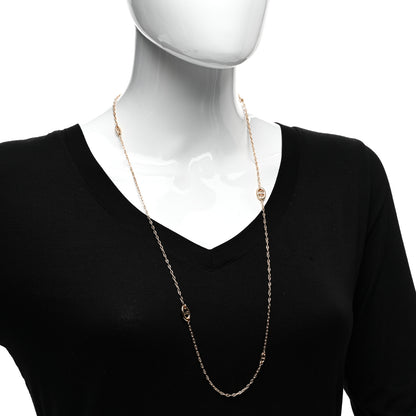 Hermes 18K Rose Gold Farandole Necklace 80 2 of 5