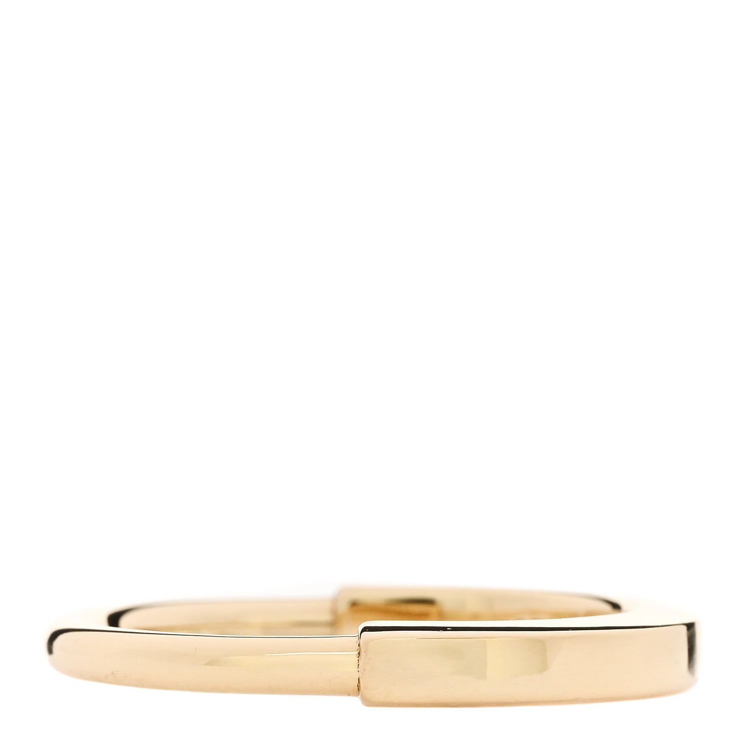 Tiffany 18K Yellow Gold Lock Ring 57 8 1 of 5
