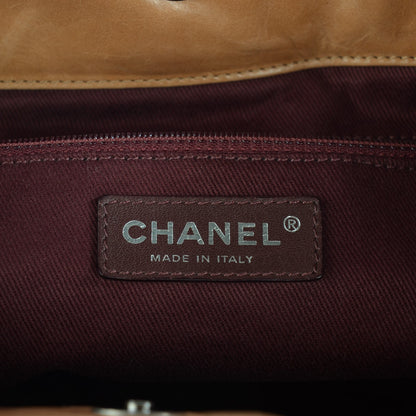 Chanel Iridescent Calfskin Small In The Mix Tote Light Brown 6 of 7