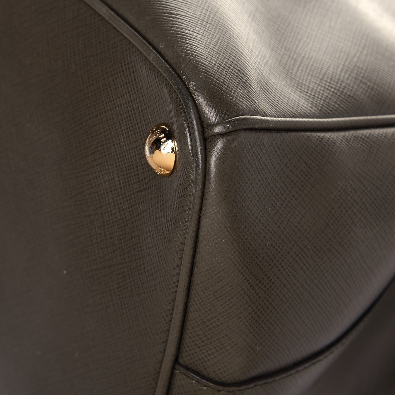 Prada Saffiano Medium Galleria Double Zip Tote Caffe 11 of 14