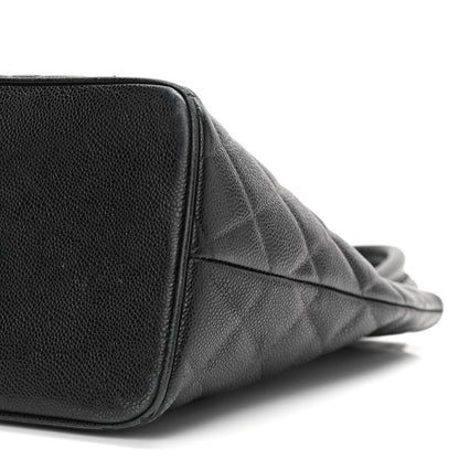 Chanel Caviar Quilted Medallion Tote Black 14 of 14