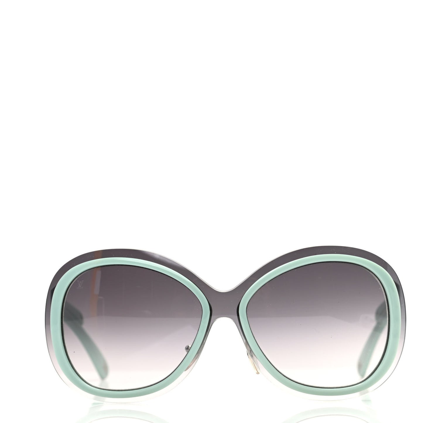 Acetate Two-Tone Frame Flore Sunglasses Z0452U Green