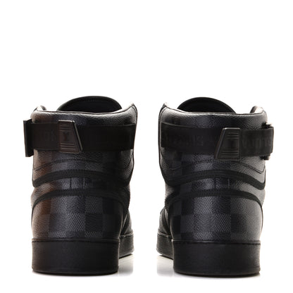 Louis Vuitton Damier Graphite Rivoli High Top Sneakers 11 2 of 9