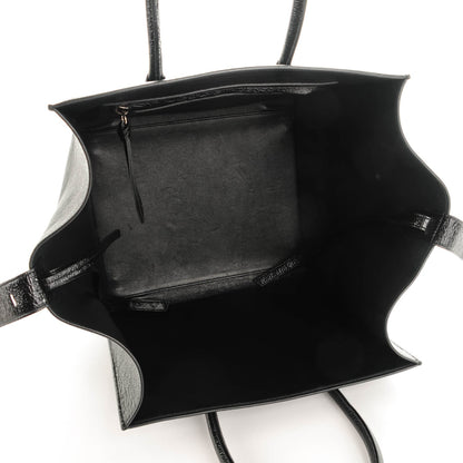 Celine Shiny Goatskin Medium Phantom Luggage Black 5 of 7