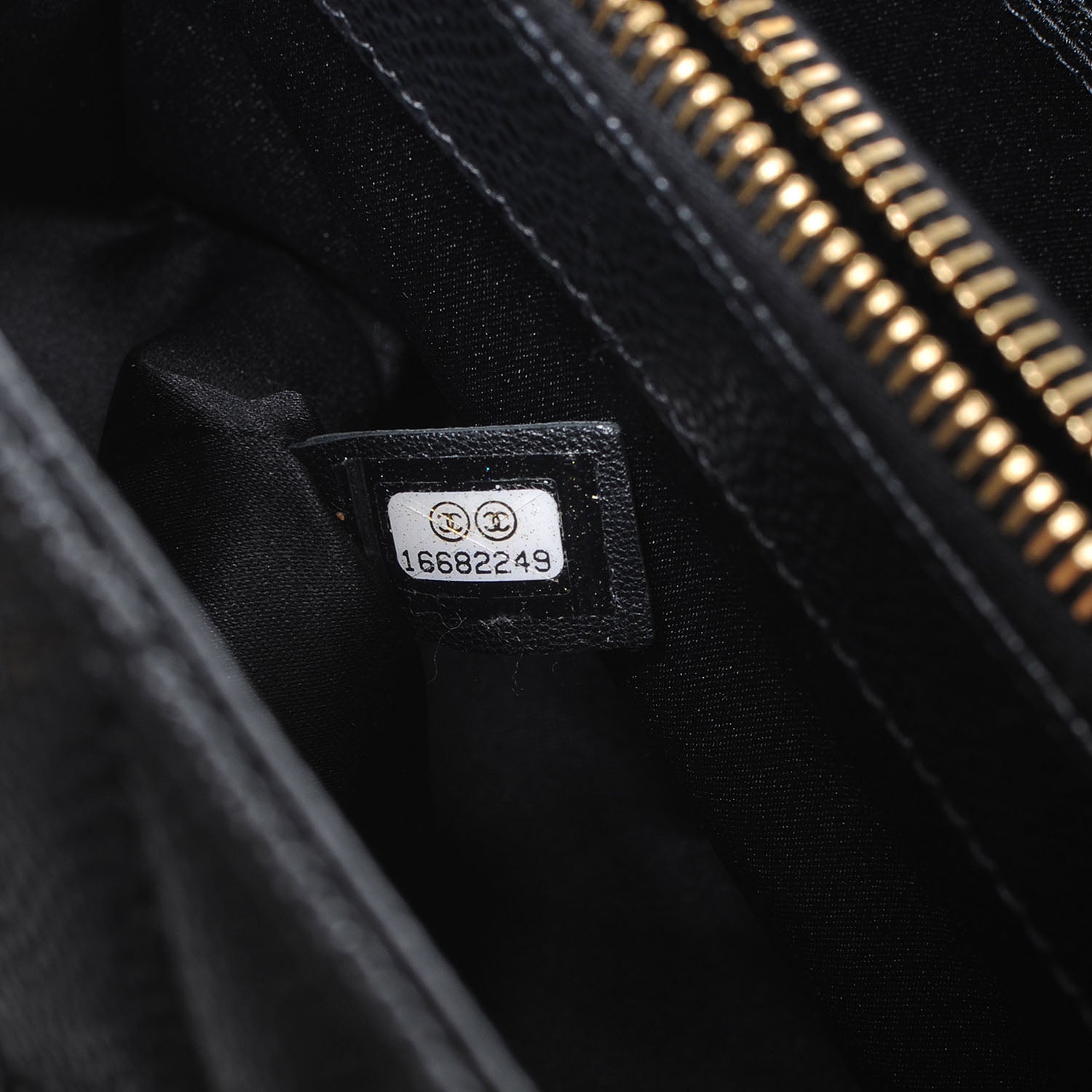 Chanel Caviar Grand Shopping Tote GST Black 8 of 8