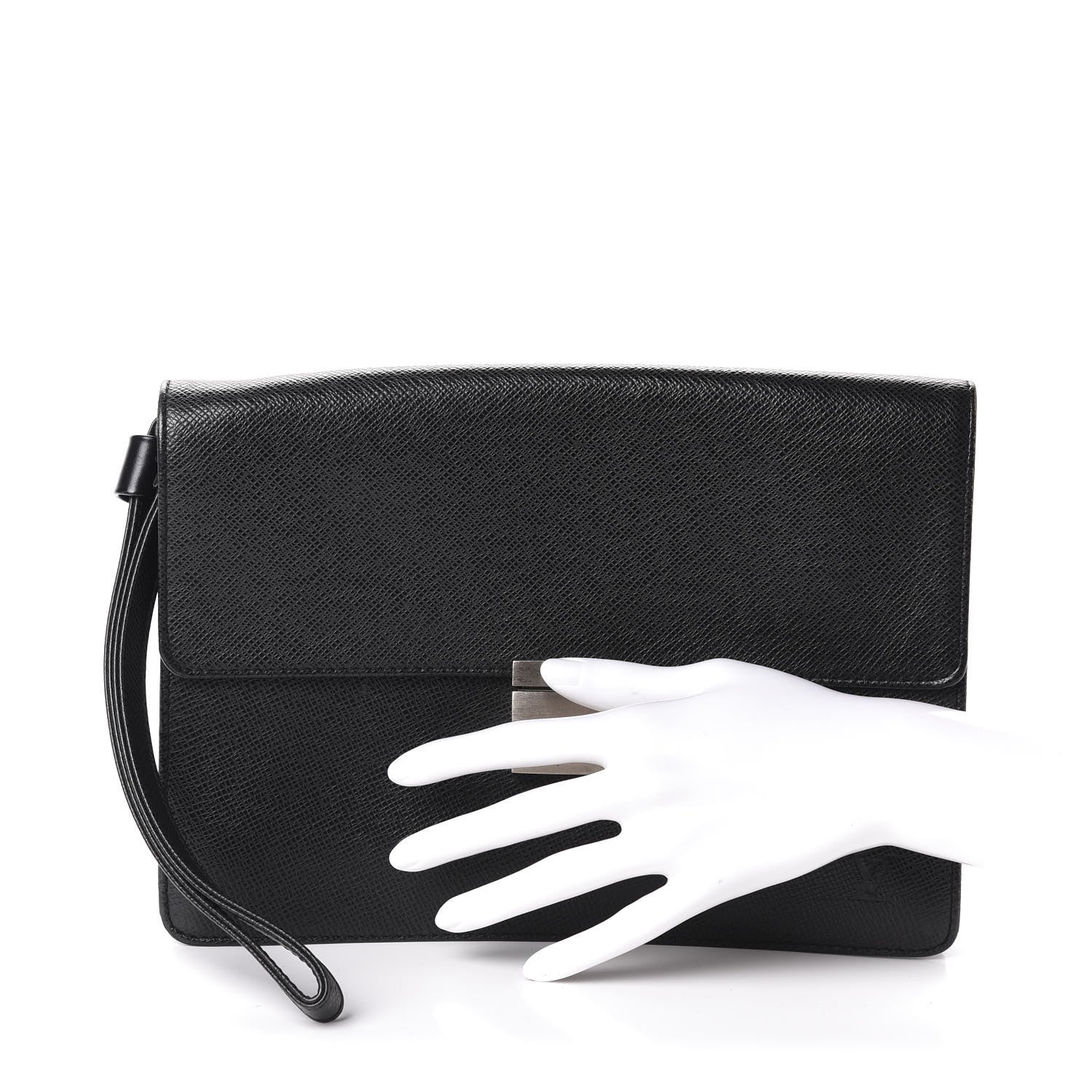 Louis Vuitton Taiga Selenga Pochette Ardoise 2 of 8