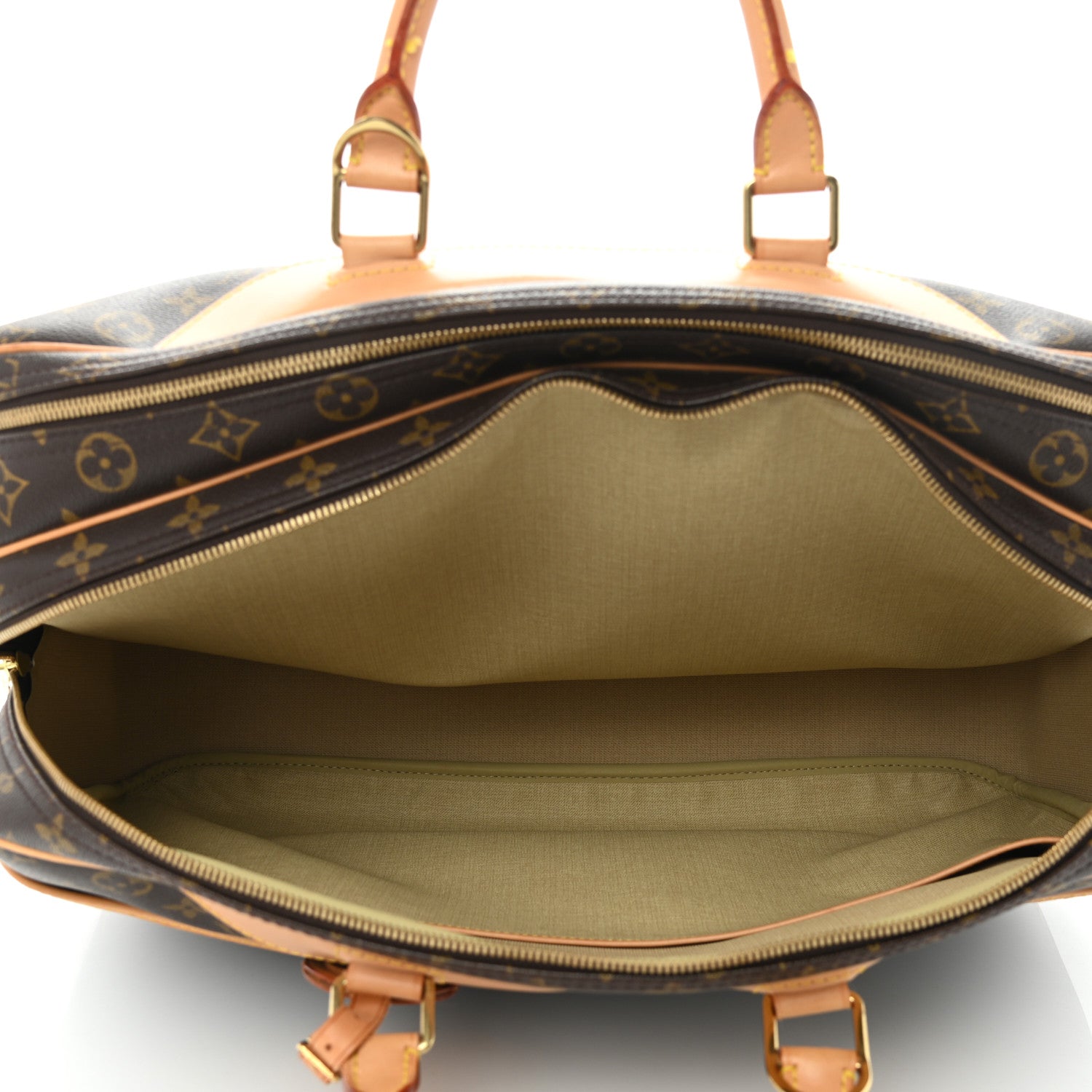 Louis Vuitton Monogram Alize 24 Heures Luggage 4 of 13