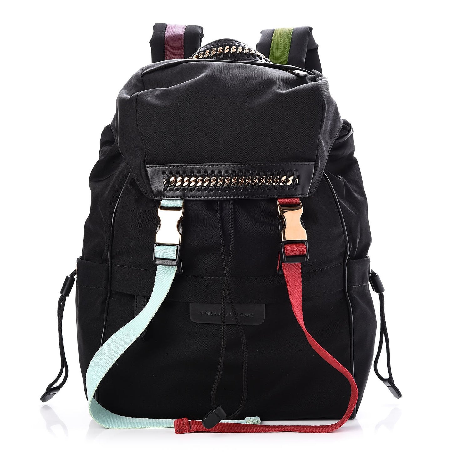 Eco Nylon Falabella Go Mountain Backpack Black Multi