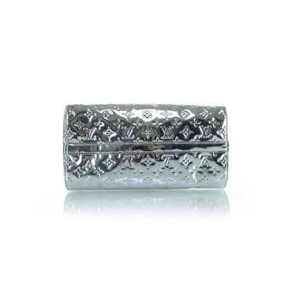 Louis Vuitton Monogram Miroir Speedy 30 Silver 7 of 11