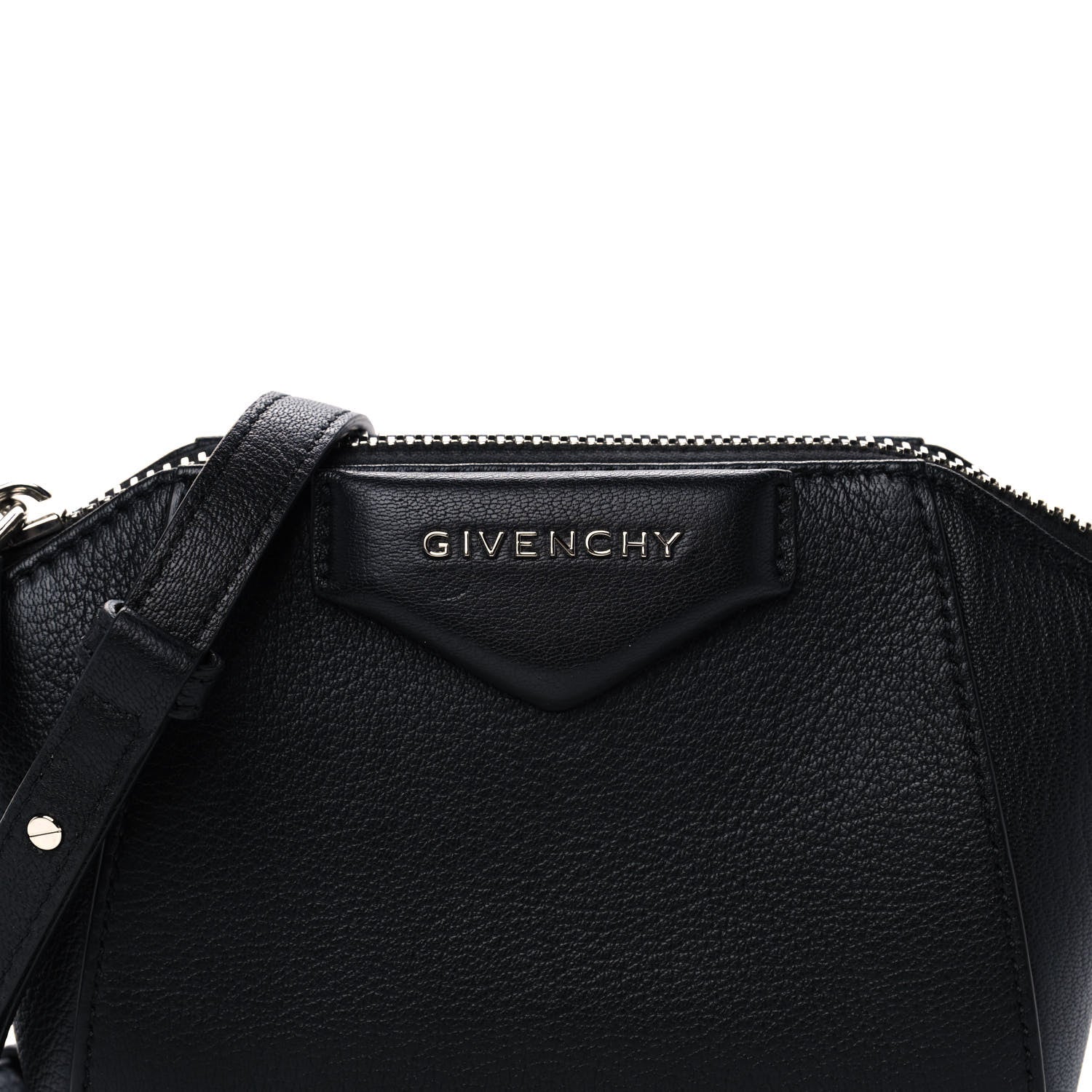 Givenchy Sugar Goatskin Nano Antigona Black 8 of 11