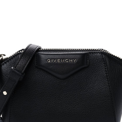 Givenchy Sugar Goatskin Nano Antigona Black 8 of 11