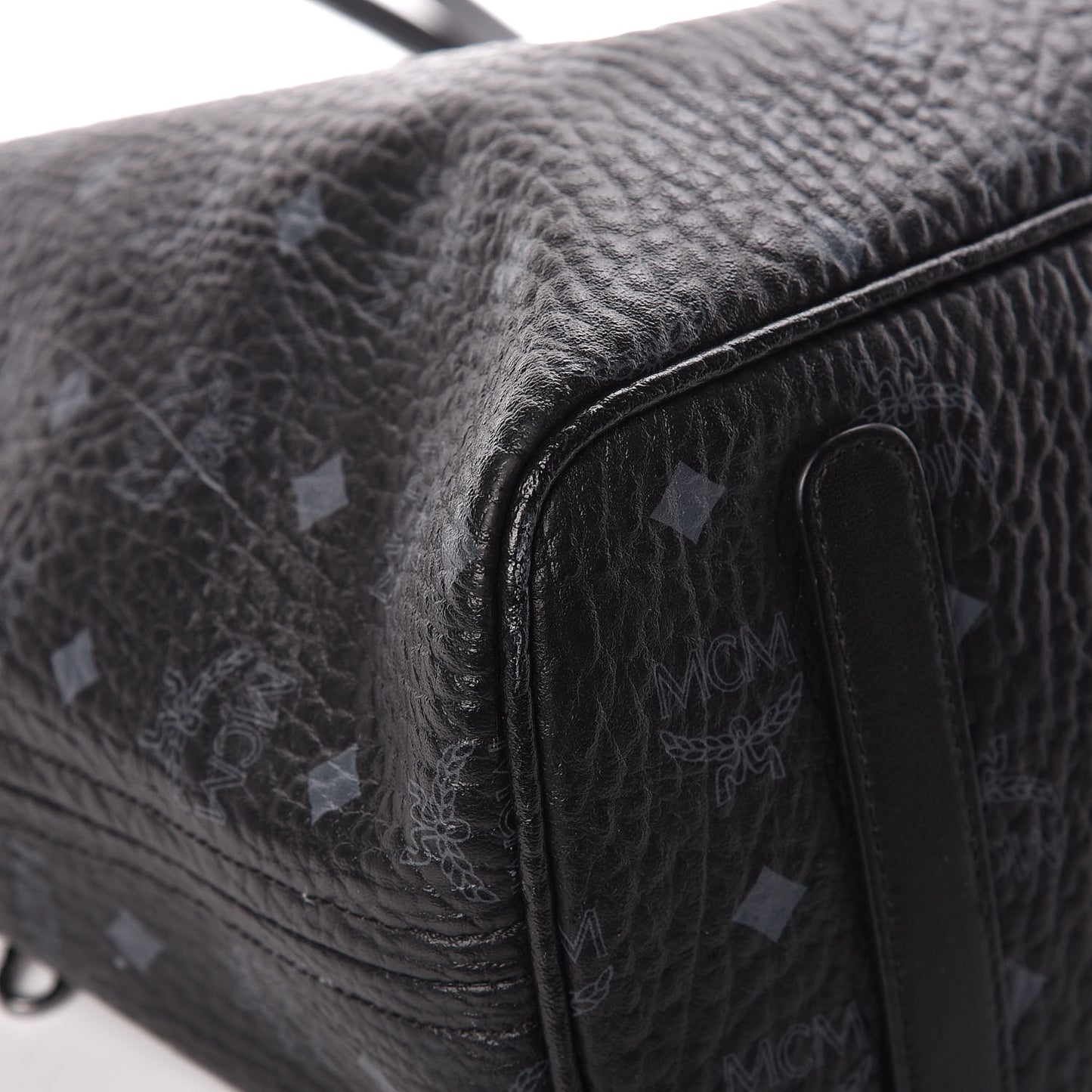 Visetos Medium Project Reversible Shopper Tote Black