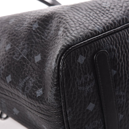 MCM Visetos Medium Project Reversible Shopper Tote Black 15 of 21