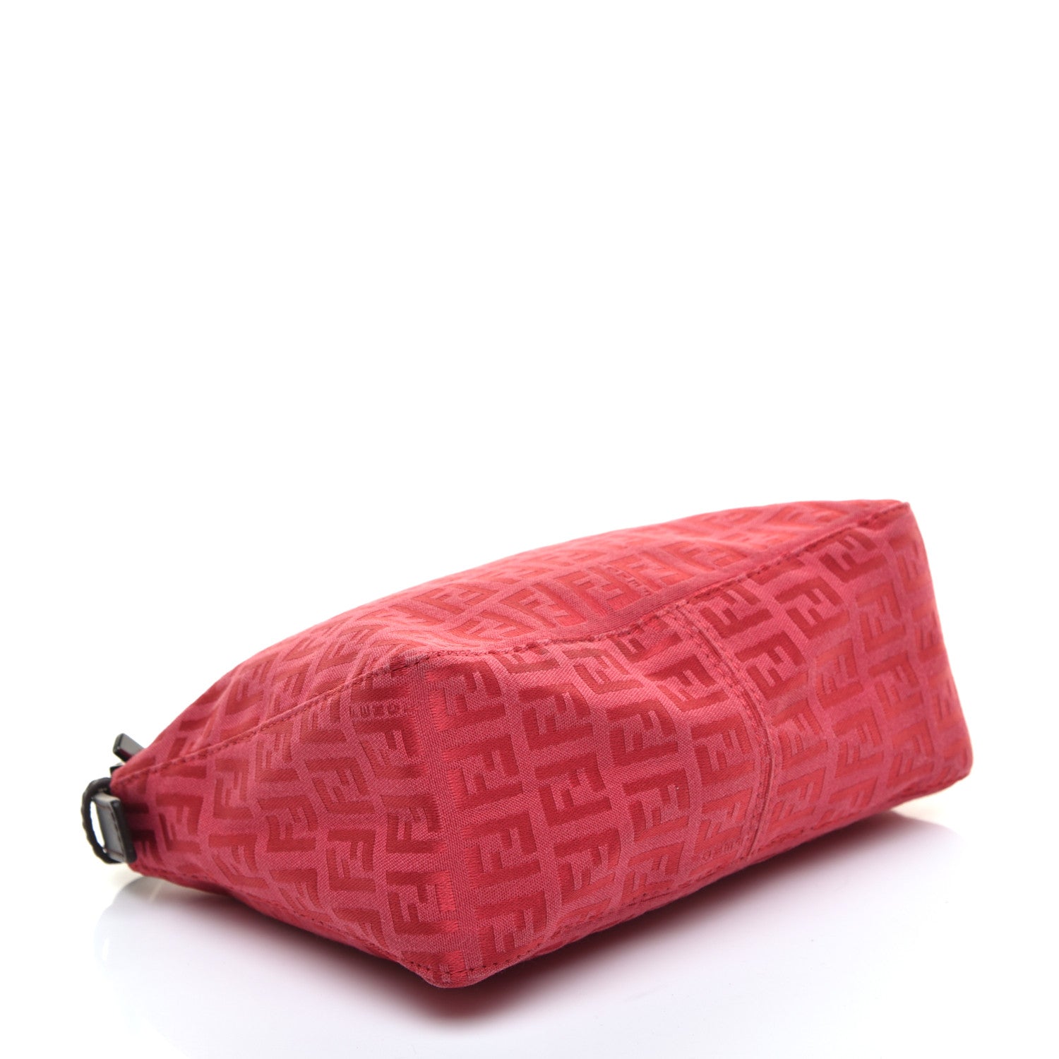 Fendi Zucchino Vitello Mini Pochette Lipstick Testa di Moro 4 of 8