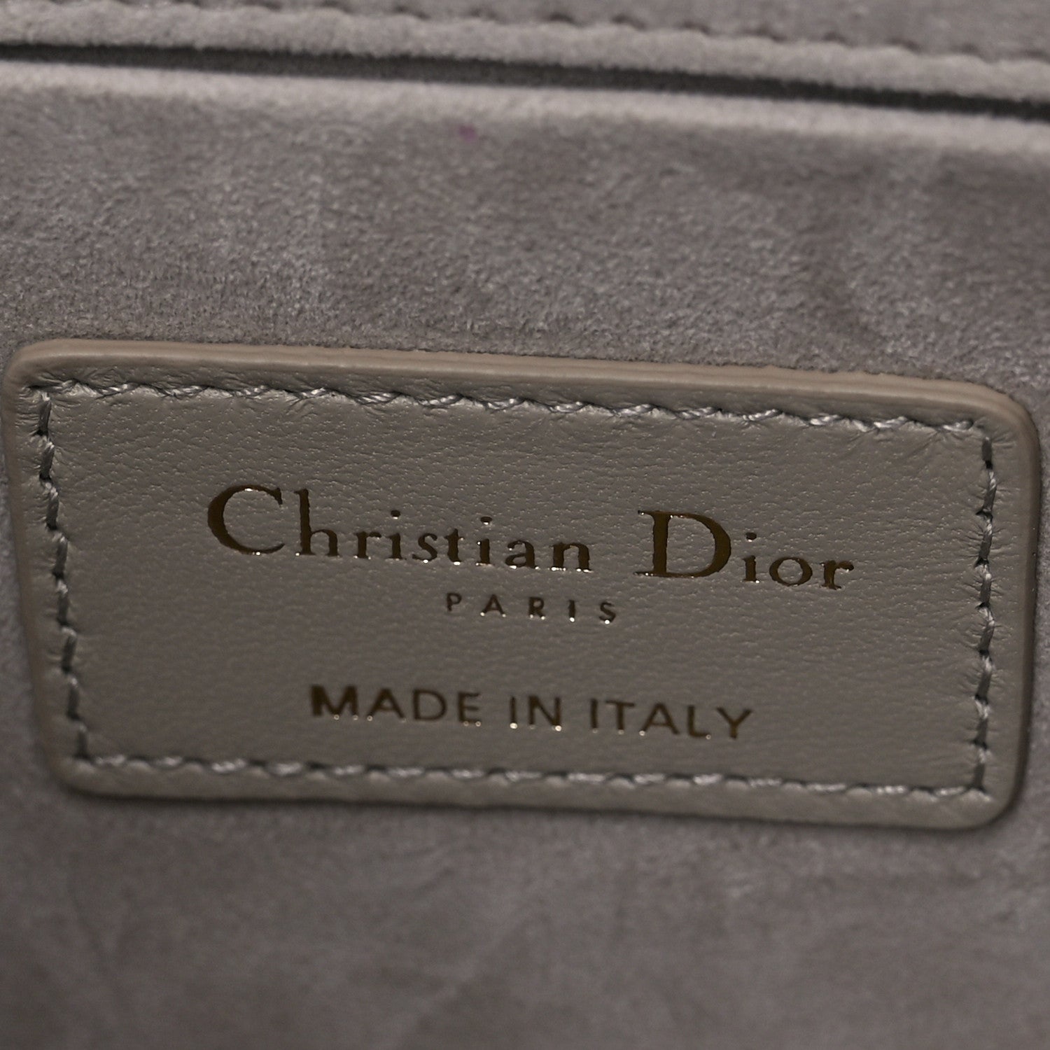 Christian Dior Lambskin Cannage Medium Lady D-Joy Sable 6 of 11