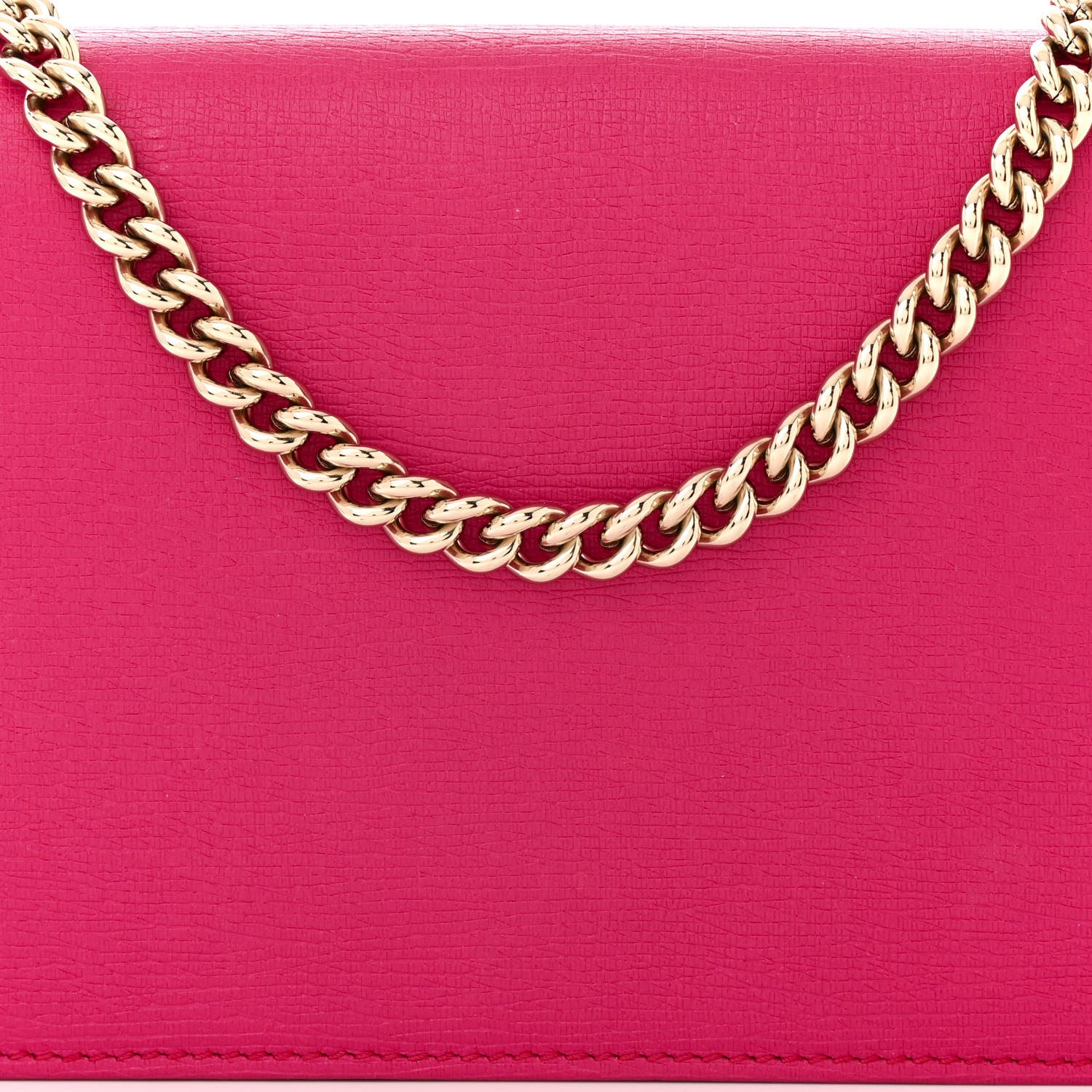 Gucci Textured Calfskin Medium Betty Chain Wallet Blossom 7 of 9