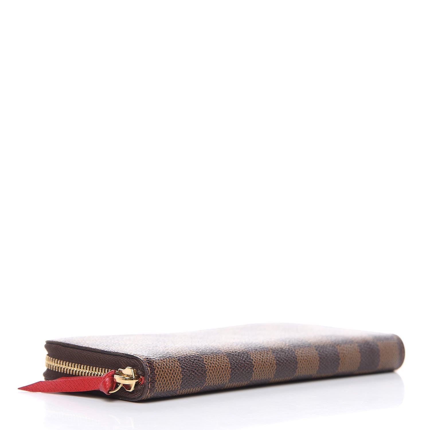 Louis Vuitton Damier Ebene Clemence Wallet Cherry 4 of 10