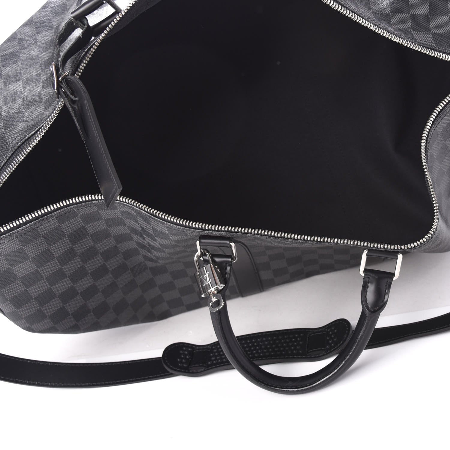 Louis Vuitton Damier Graphite Keepall Bandouliere 55 4 of 13