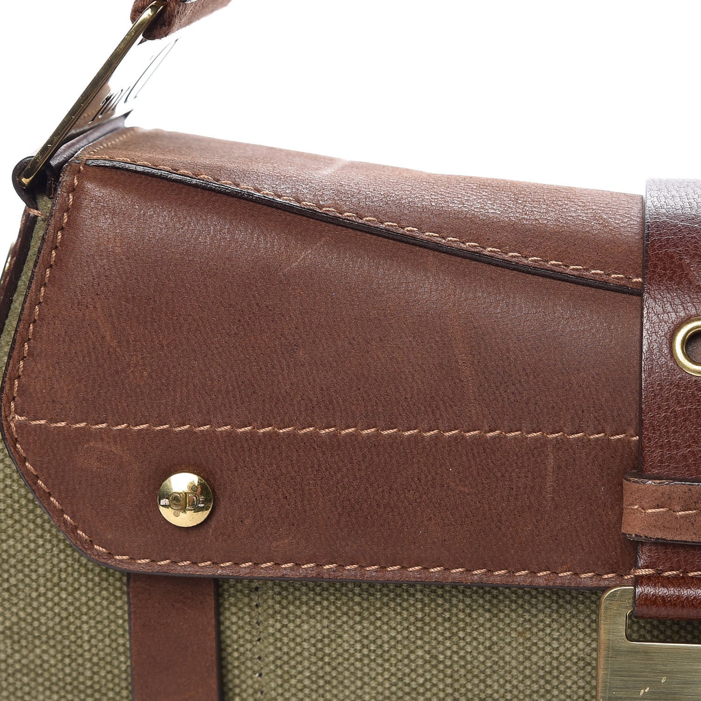 Canvas Calfskin Street Chic Columbus Ave Green