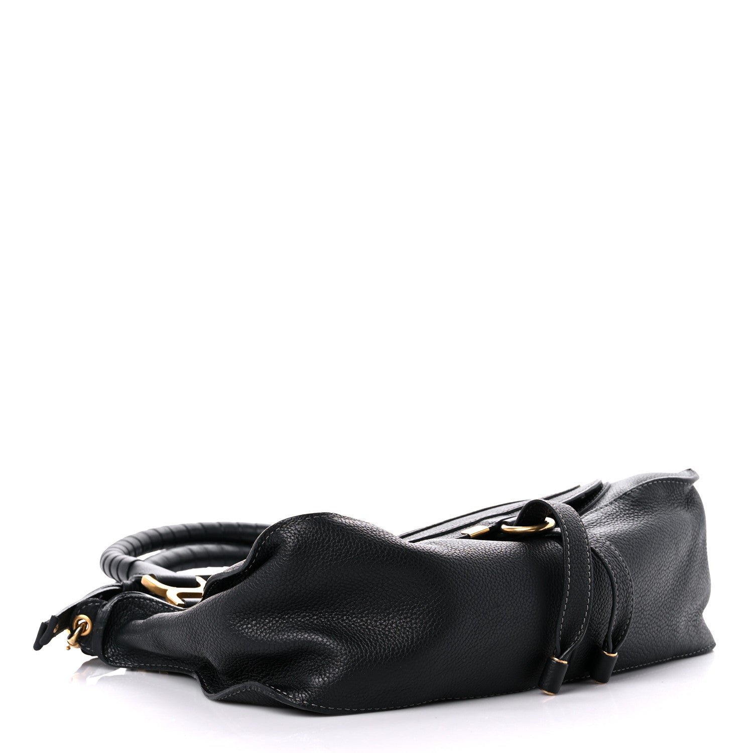 Chloe Calfskin Medium Marcie Satchel Black 3 of 10