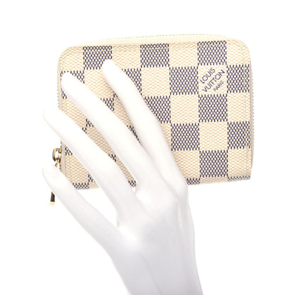 Louis Vuitton Damier Azur Zippy Coin Purse 2 of 8