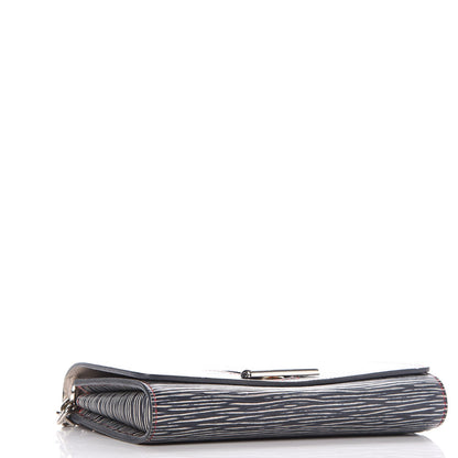 Louis Vuitton Epi Twist Chain Wallet Denim Dark 4 of 8