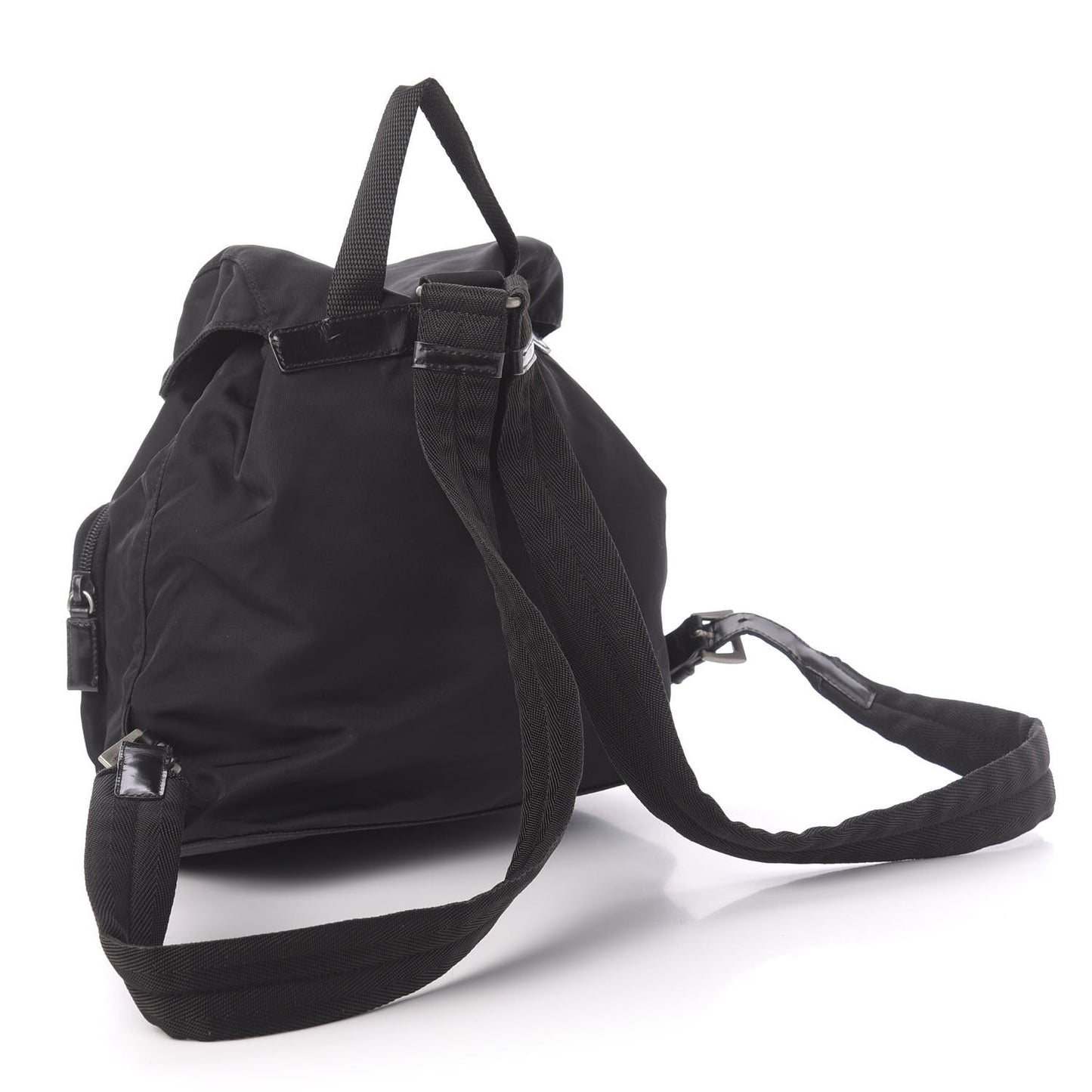 Tessuto Nylon Small Backpack Black