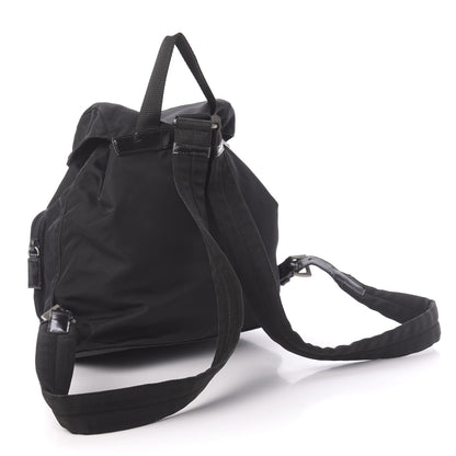 Prada Tessuto Nylon Small Backpack Black 2 of 8