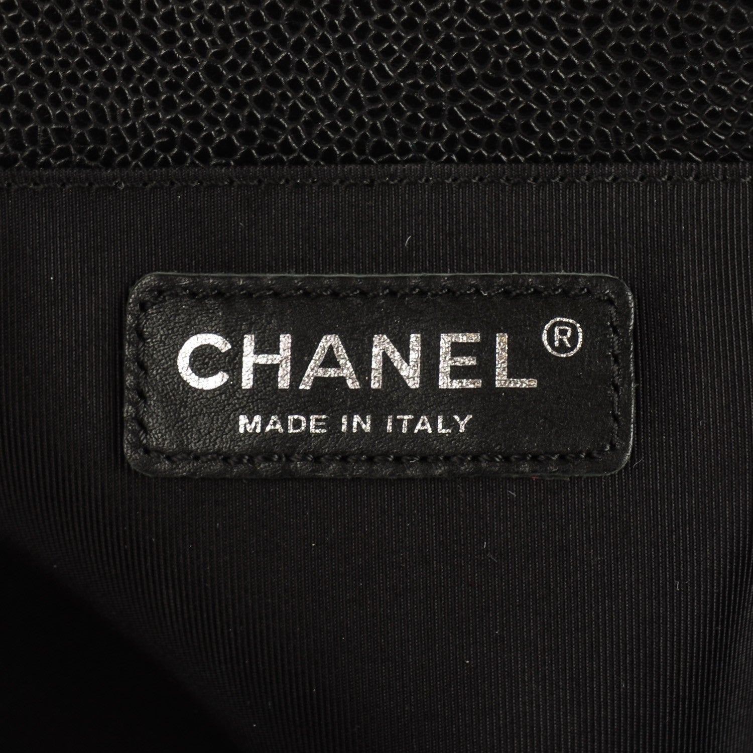 Chanel Caviar Quilted Medium Boy Flap Black 7 of 8