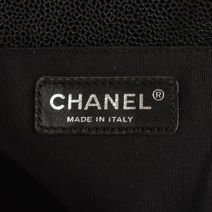 Chanel Caviar Quilted Medium Boy Flap Black 7 of 8