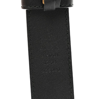 Gucci Calfskin Double G 30mm Belt 85 34 Black 3 of 5
