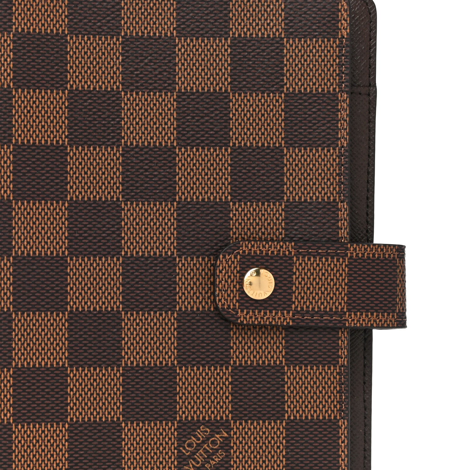 Louis Vuitton Damier Ebene Medium Ring Agenda Cover 7 of 11