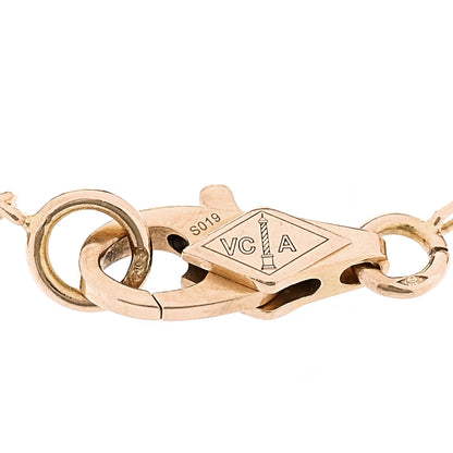 Van Cleef & Arpels 18K Rose Gold 6 Motifs Sweet Alhambra Bracelet 3 of 6