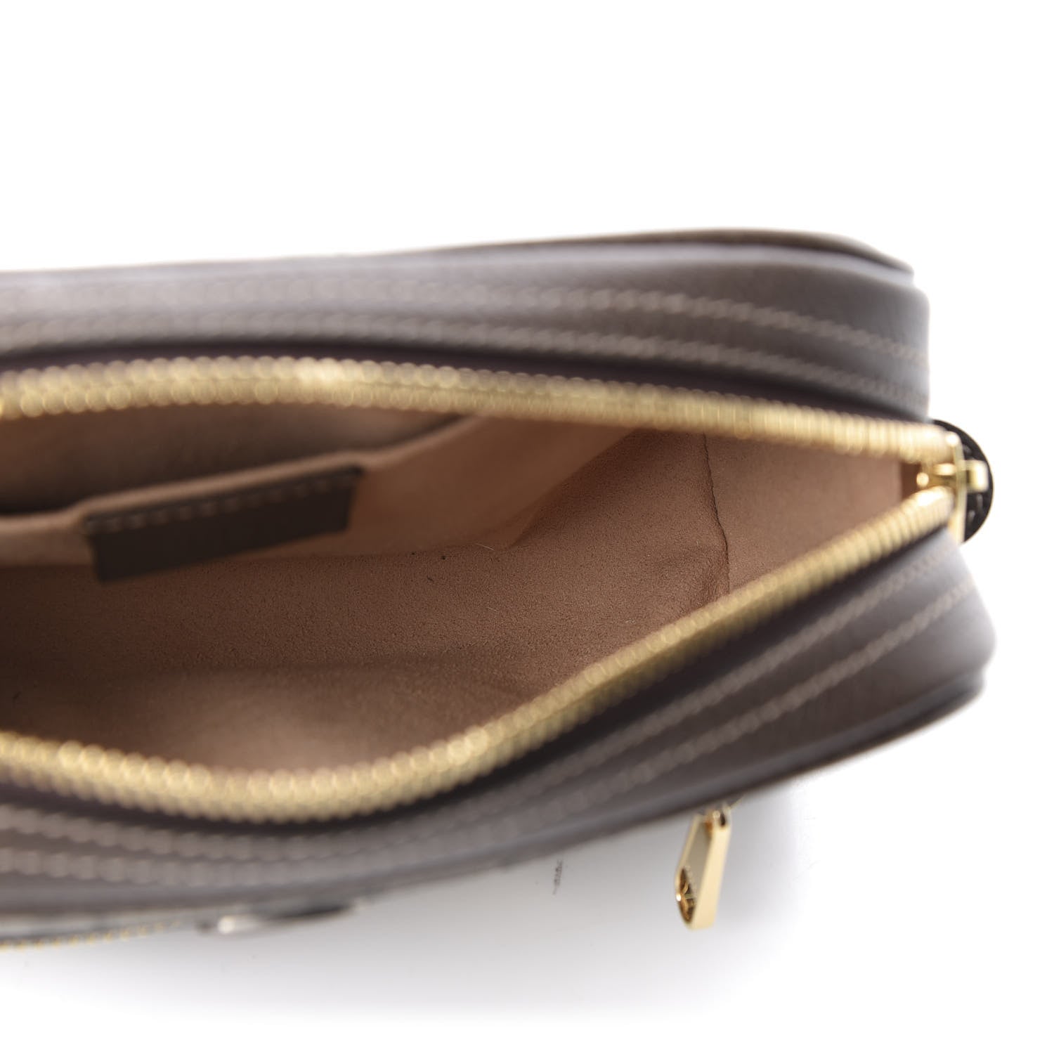 Gucci GG Supreme Monogram Web Small Ophidia Belt Bag 85 34 Dark Brown 5 of 11