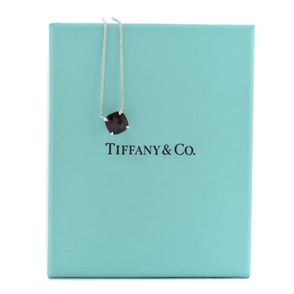 Tiffany Sterling Silver Smoky Quartz Sparklers Pendant Necklace 6 of 6